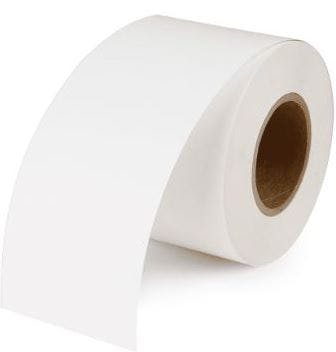 Bizerba, Edge to Edge, Continuous Strip Labels, Blank 58 MM