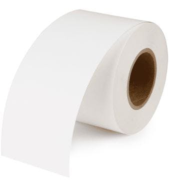 CAS LP II/1000, Edge to Edge, Continuous Strip Labels, Blank, 63 MM