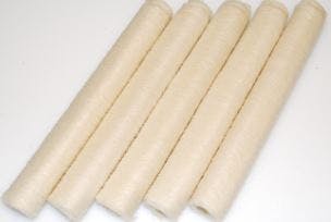 Globe Collagen Casing, 21 MM, Clear 21/50 ft NDX, 50 Strands per Caddy