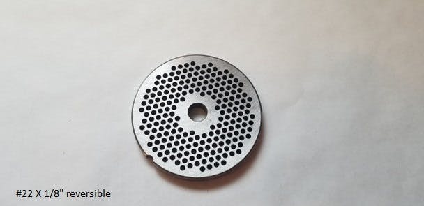 Grinder Plate, #22 Reversible
