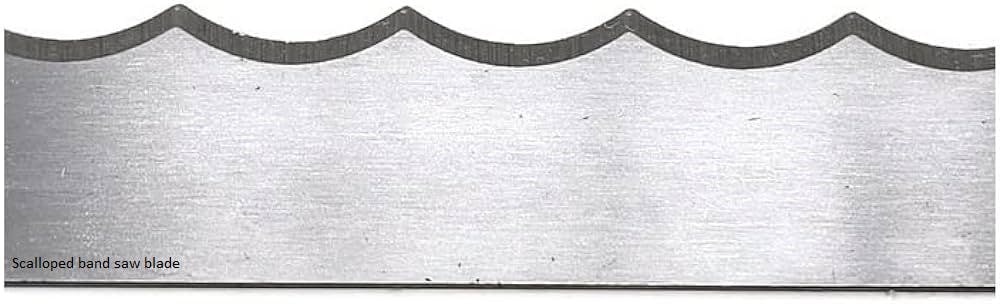 Scalloped Band Saw Blade