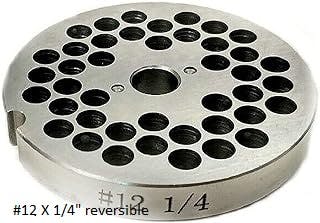 Grinder Plate, #12 Reversible