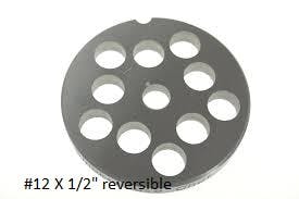 Grinder Plate, #12 Reversible